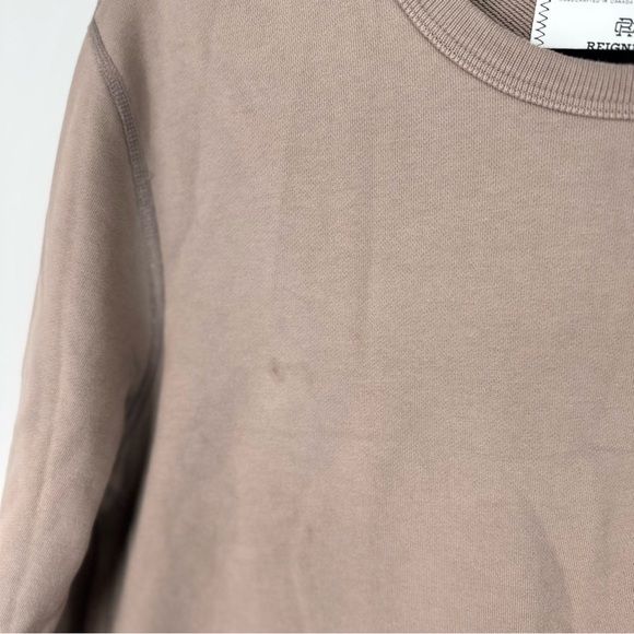 Reigning Champ Long Sleeve Exterior Stitching Crewneck Sweater - Picture 2 of 5
